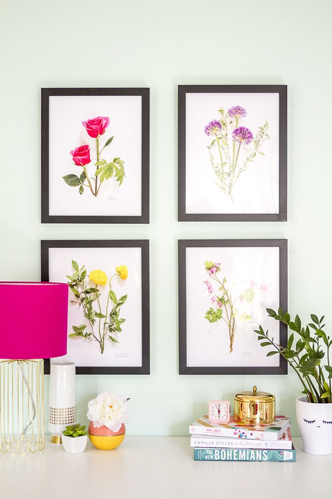 10 Free Wall Art Printables - The Crafted Life