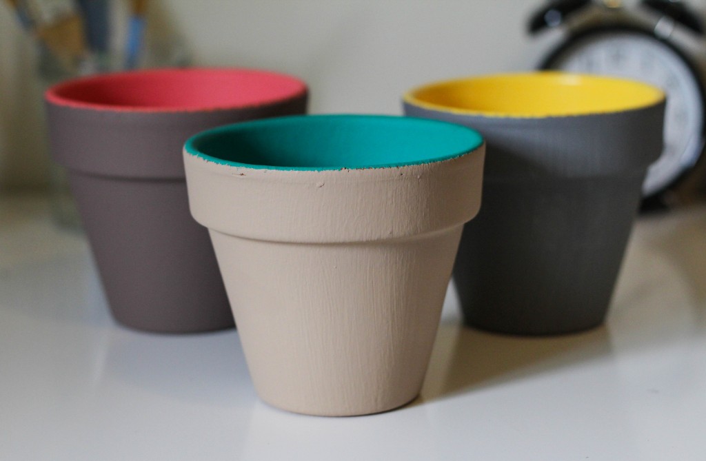 DIY Painted Planters | The Crafted Life