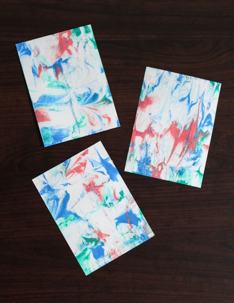 DIY Marbled Paper | The Crafted Life