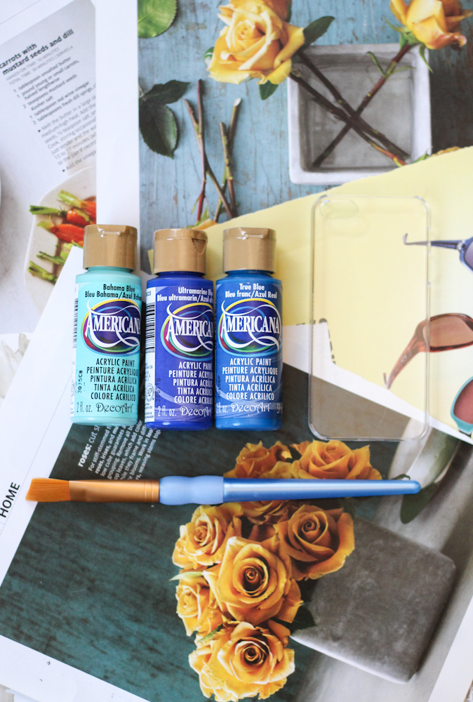 DIY Painterly iPhone Case | The Crafted Life