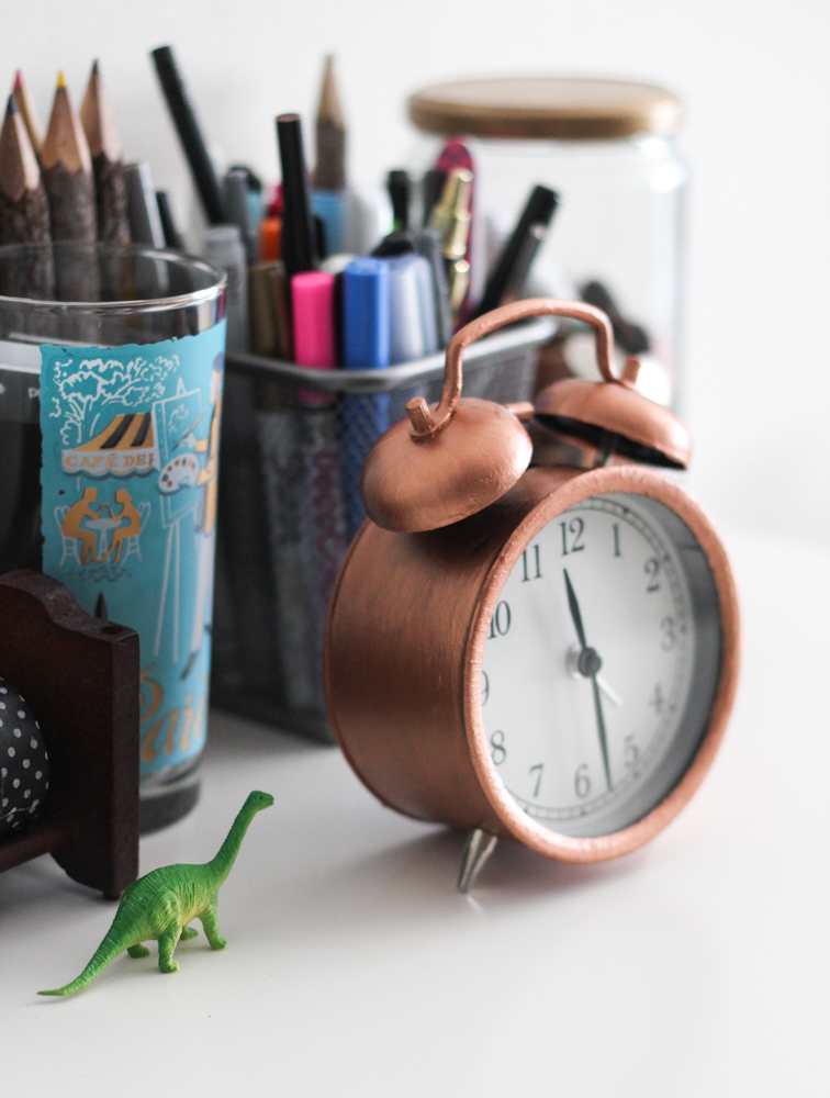 Copper Clock DIY | The Crafted Life