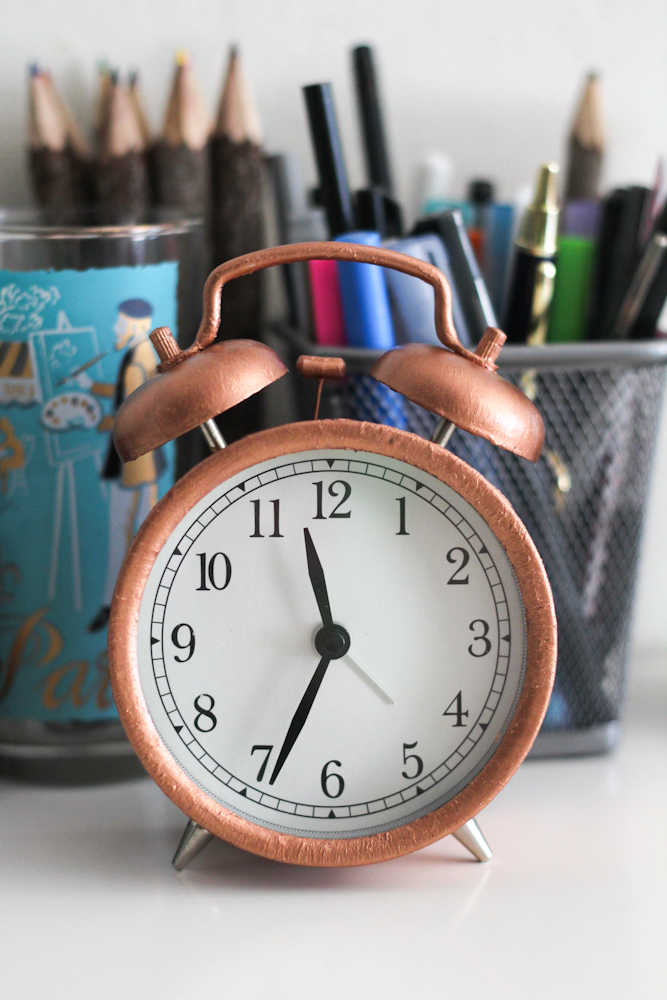 Copper Clock DIY | The Crafted Life