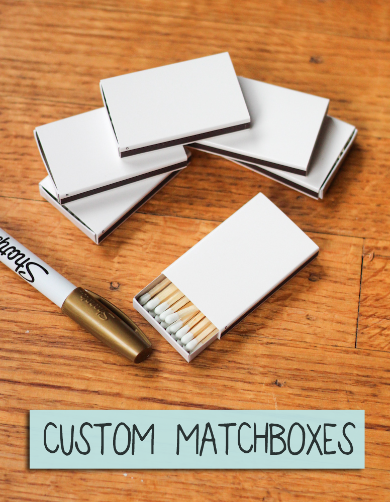 DIY Custom Matchboxes | The Crafted Life