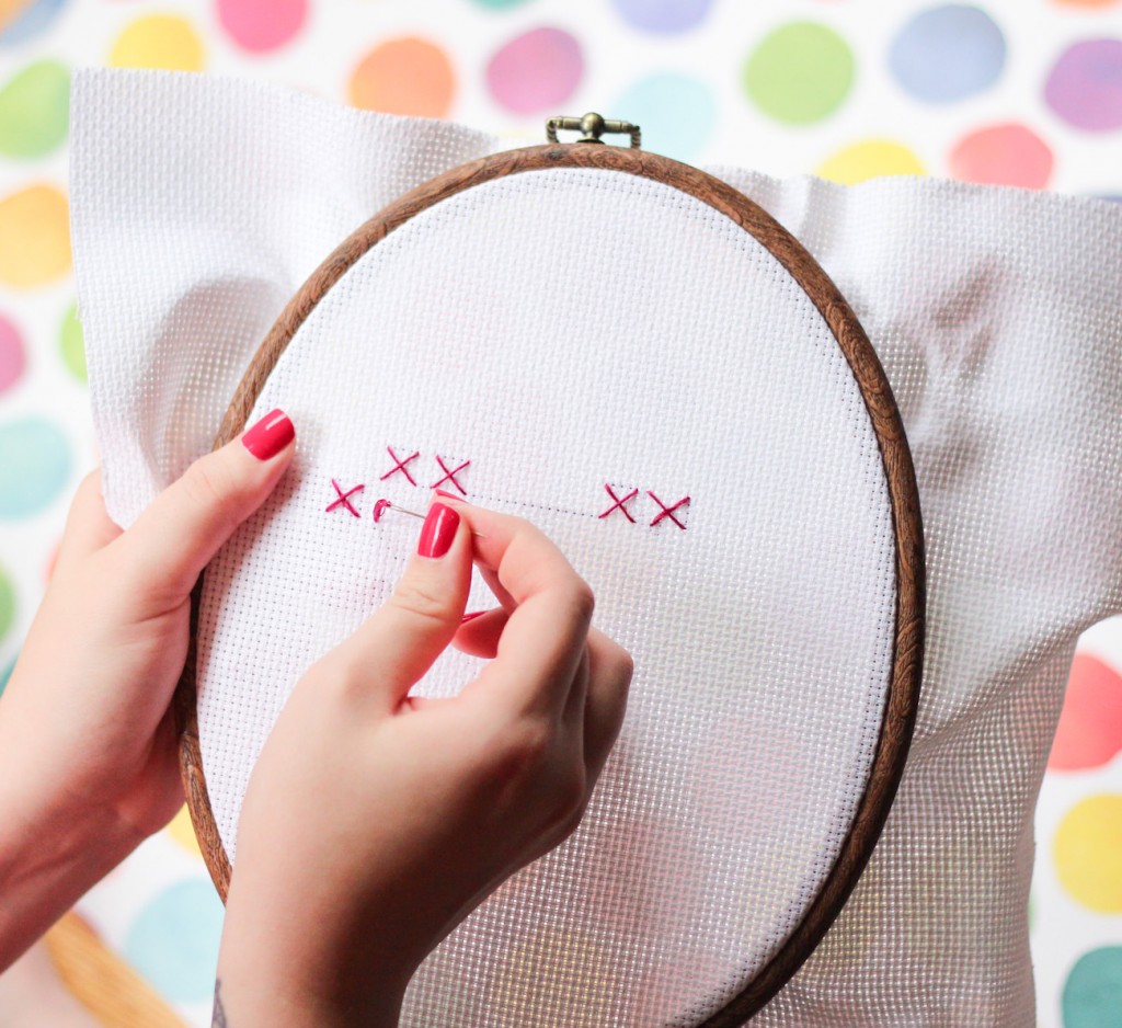 Cross Stitch Heart | The Crafted Life