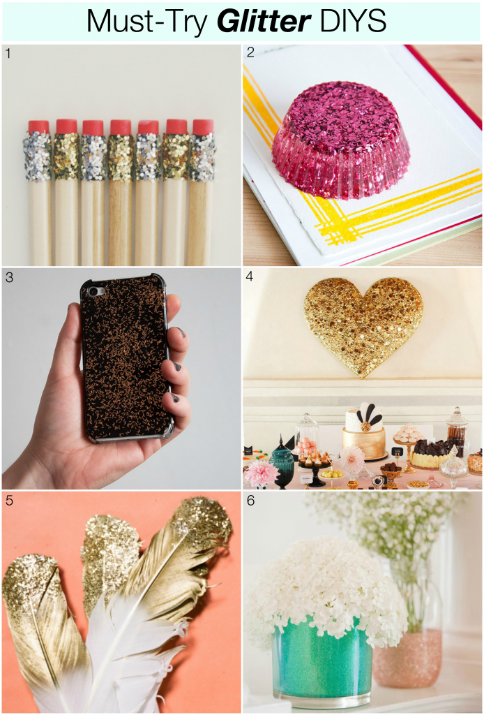 Must-Try Glitter DIYS | The Crafted Life