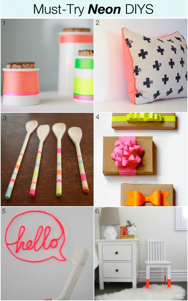 Must-Try Neon DIYS | The Crafted Life