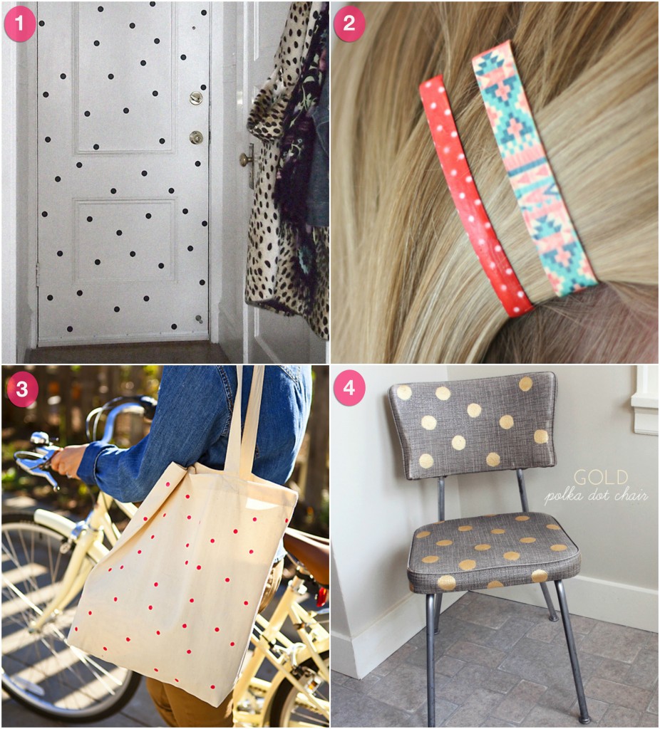 Must-Try Polka Dot DIYS | The Crafted Life