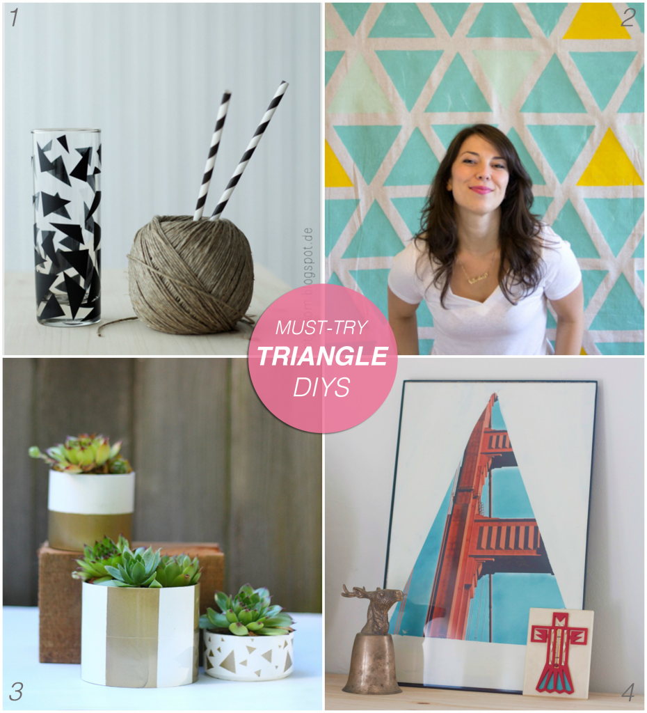 Must-Try Triangle DIYS | The Crafted Life