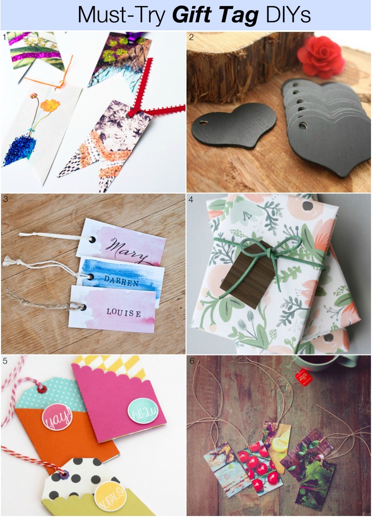 Must-Try Gift Tag DIYS | The Crafted Life