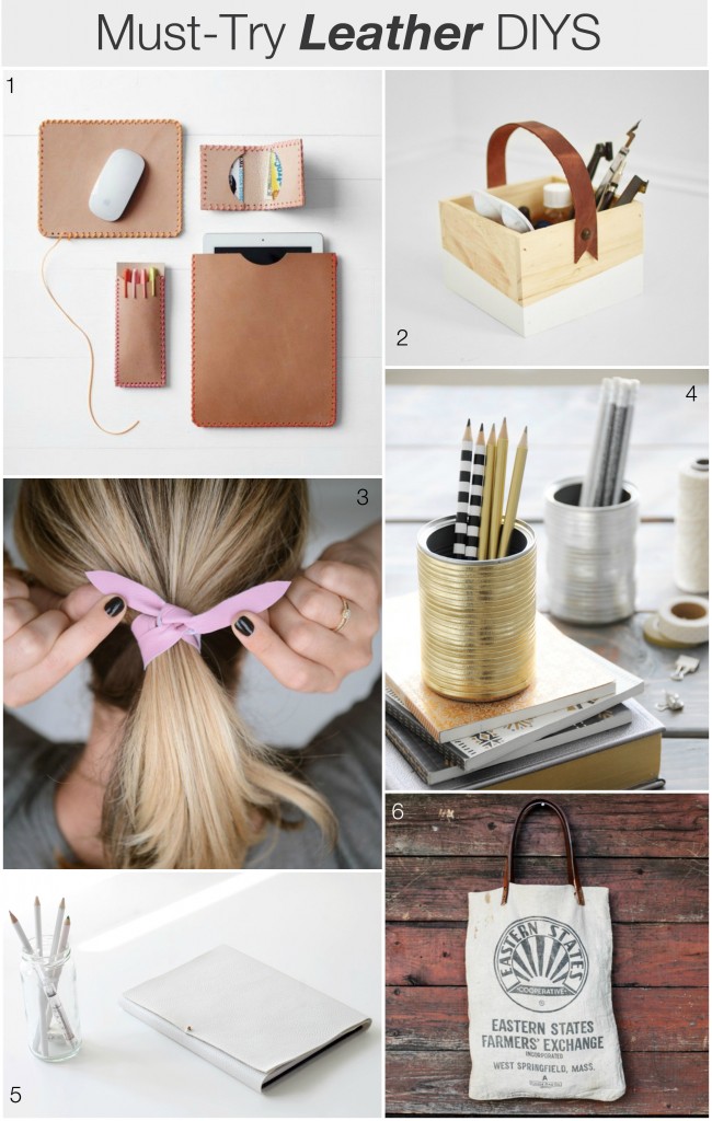 Must-Try Leather DIYS | The Crafted Life