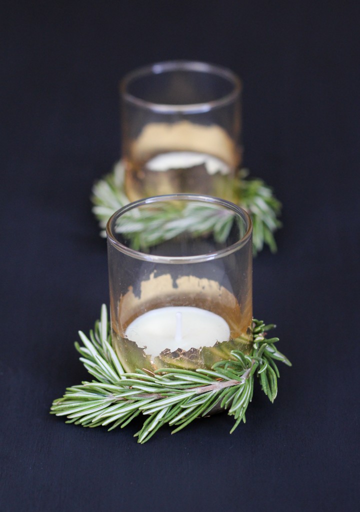 DIY Holiday Votives | The Crafted Life