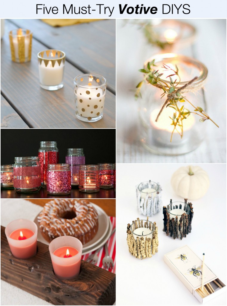 5 Must-Try Votive DIYS | The Crafted Life