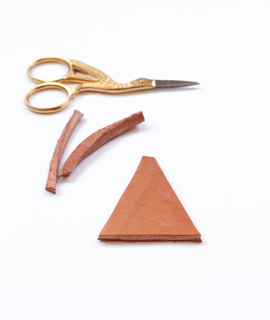 DIY Leather Keychain | The Crafted Life