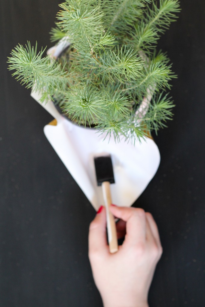 DIY Wrapped Mini Tree | The Crafted Life