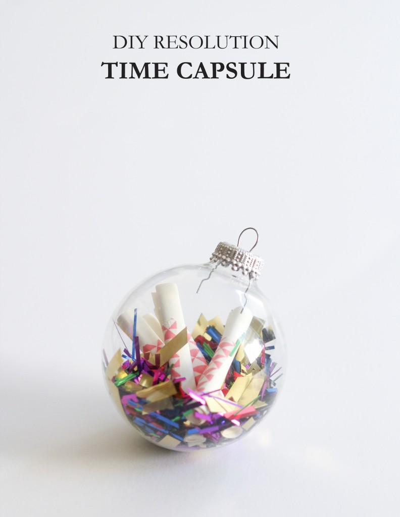DIY Resolution Time Capsule | The Crafted Life