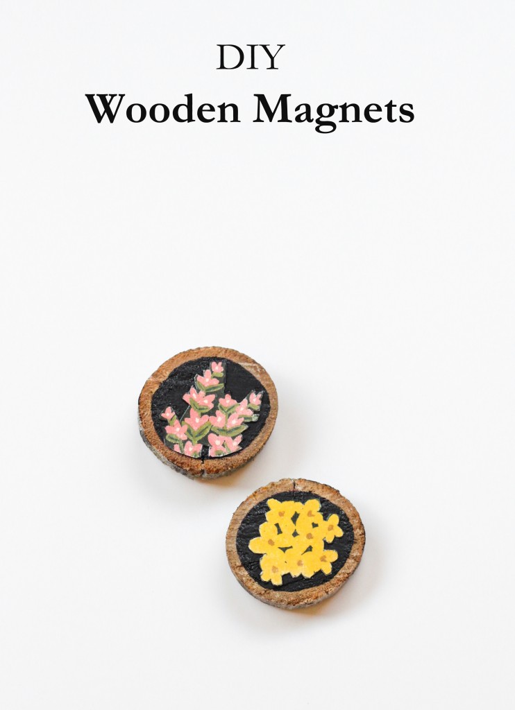 DIY Wooden Magnets | The Crafted Life