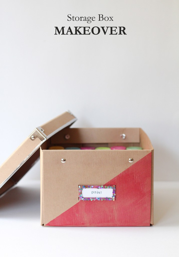 Storage Box Makeover | The Crafted Life