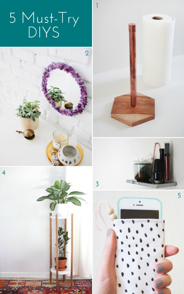 5 Must-Try DIYS | The Crafted Life