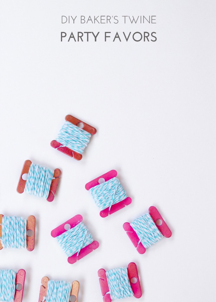 Baker's Twine Party Favors | The Crafted Life