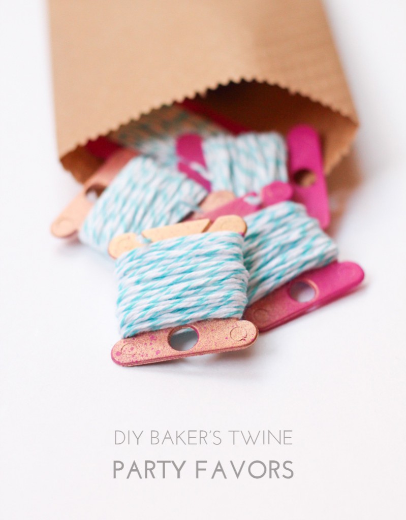DIY Baker's Twine Party Favors | The Crafted Life