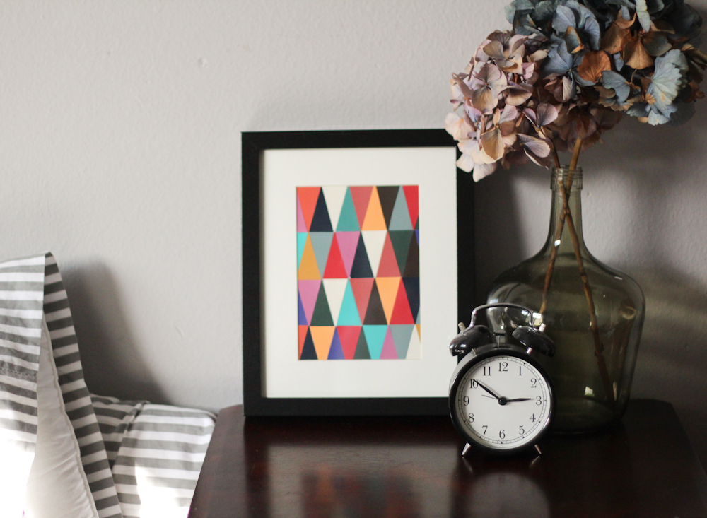 DIY Paint Swatch Art | The Crafted Life