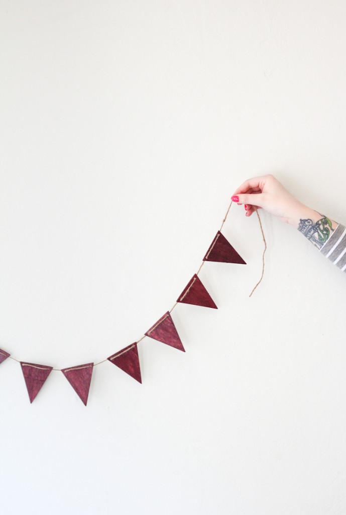 DIY Wooden Garland | The Crafted Life