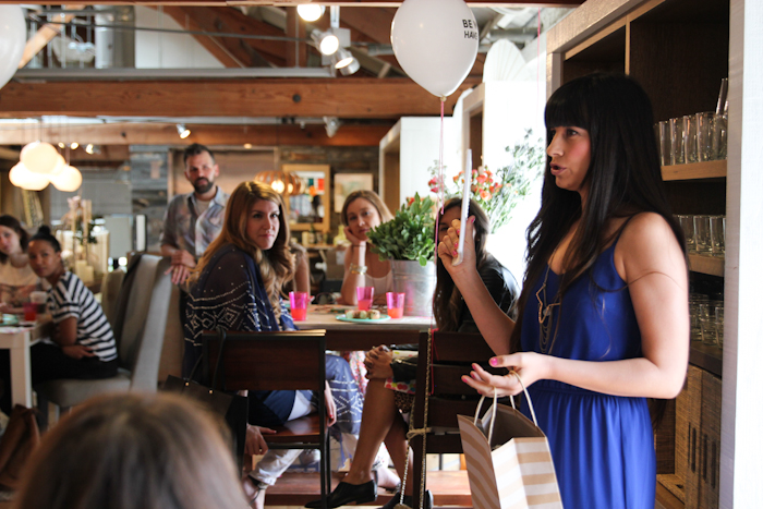 West Elm Flower Crown Workshop hosted by The Crafted Life & Hello Lidy