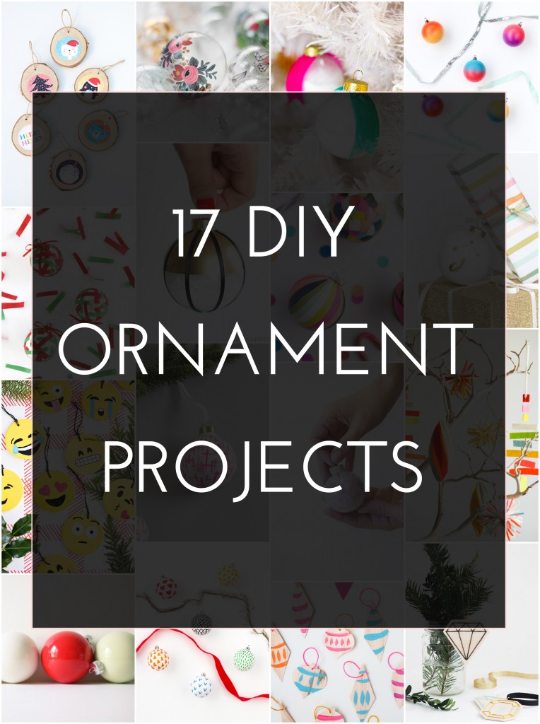 17 DIY Ornament Projects 