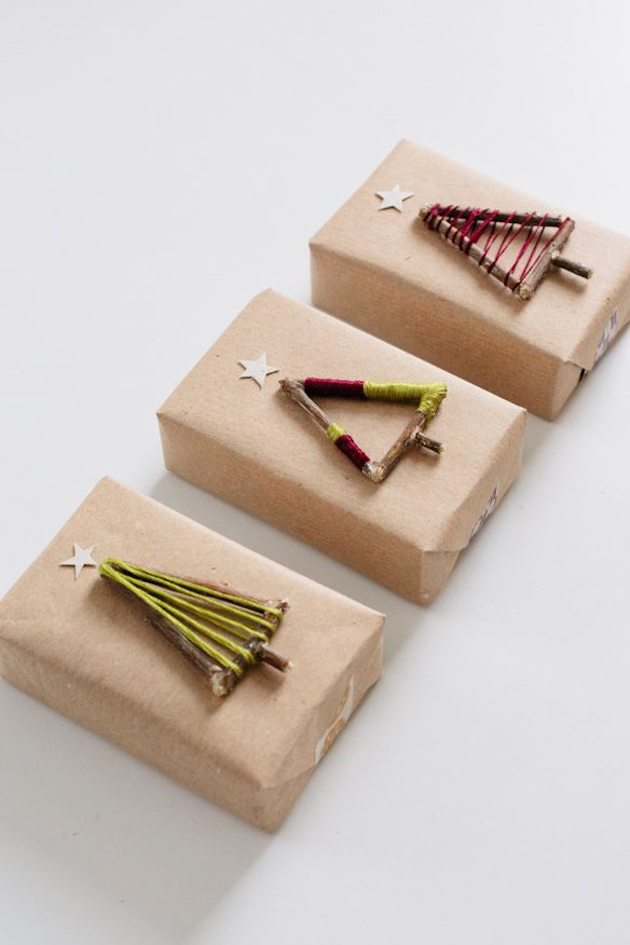 16 DIY Holiday Gift Wrap Ideas