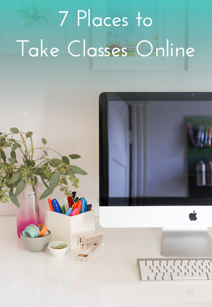 7 Places to Take Classes Online