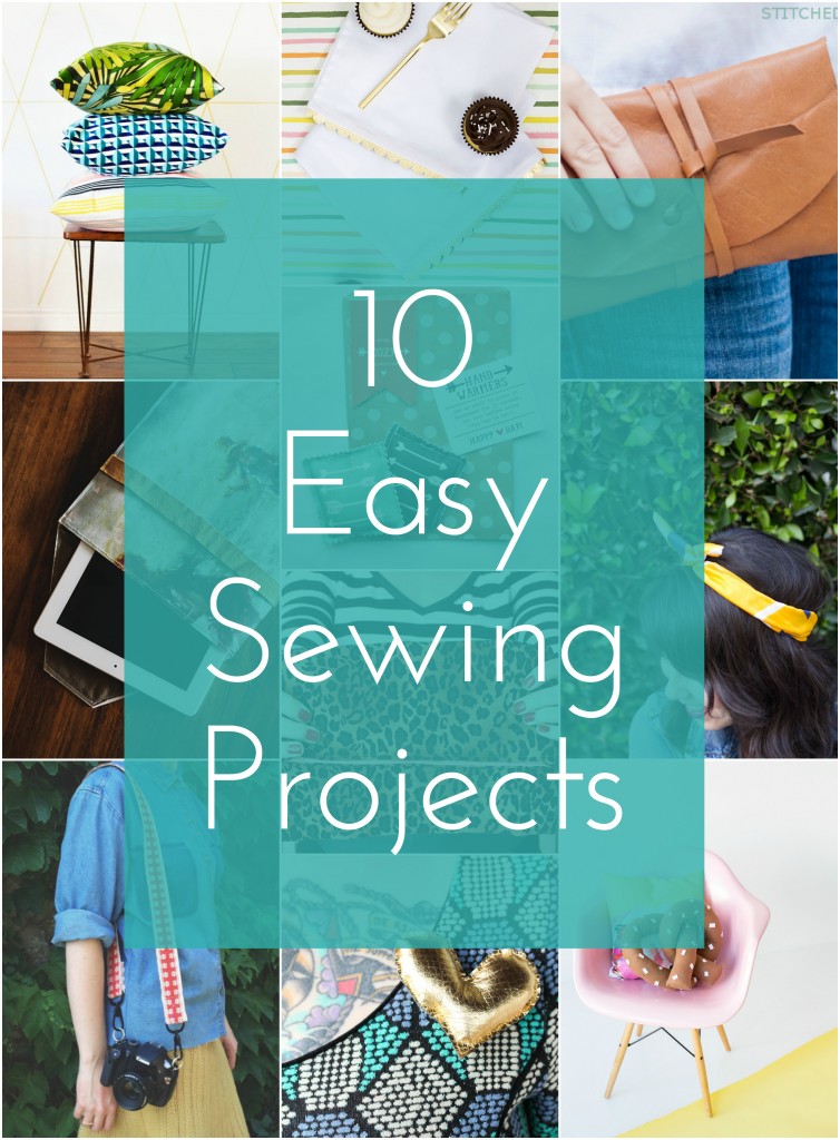 10 Easy Sewing Tutorials