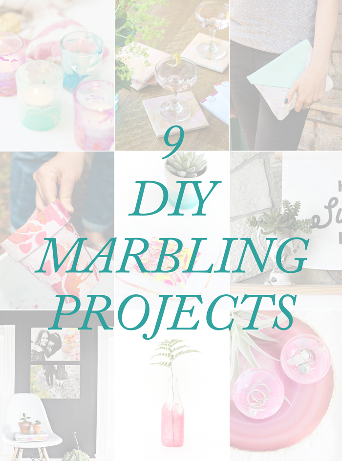 9 Easy Marbling Projects
