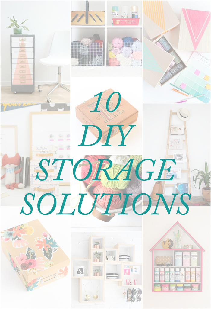 10 DIY Storage Solutions
