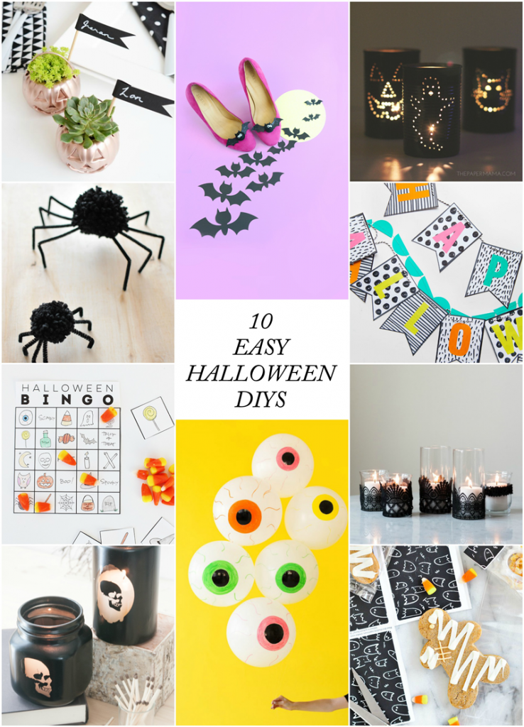 10 Easy Halloween DIYS