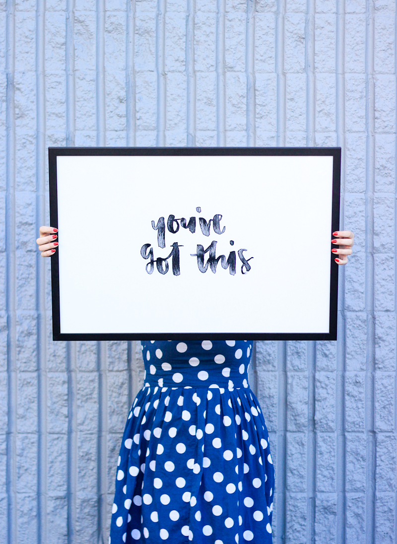 Free Motivational Printable: You've Got This