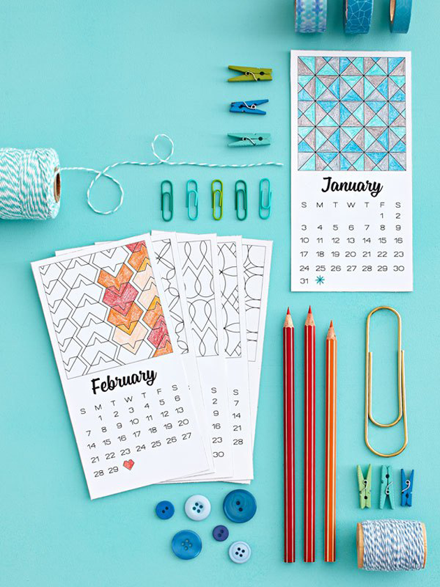 Printable Calendars for 2016