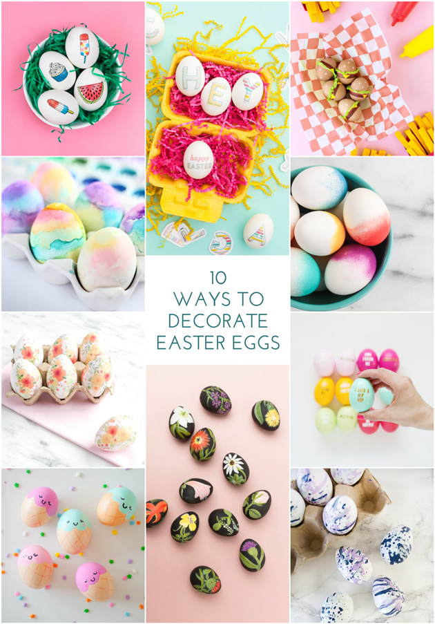 10 Fun Ways to Decorate Easter Eggs
