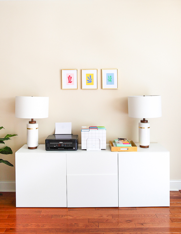 A home tour of @thecraftedlife's Philly apartment (bedroom + office)