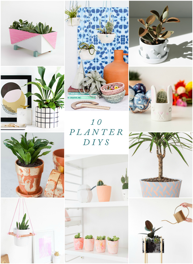 Celebrate spring with these ten planter diys!