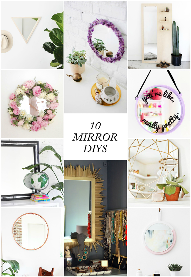 10 Ways to Makeover a Mirror