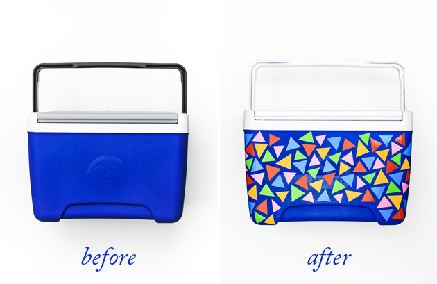 Be the hit of any summer picnic with this DIY cooler makeover!