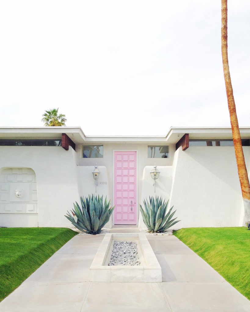 That Pink Door in Palm Springs,CA