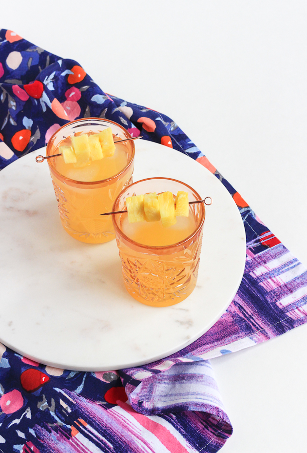 Tropical Galentine's Day Cocktail