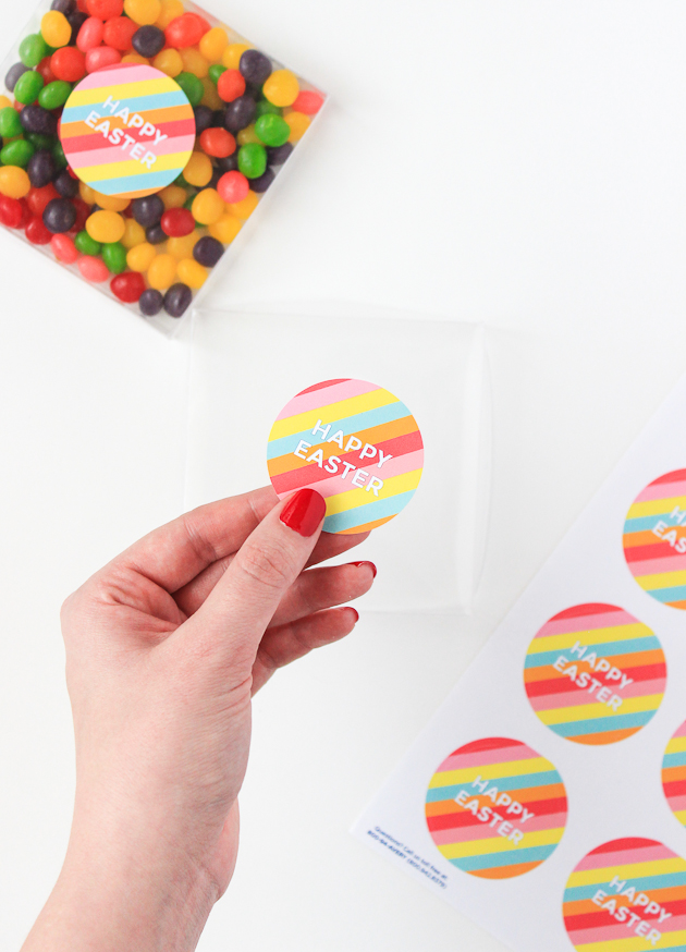 Free Printable: DIY Easter Treat Box