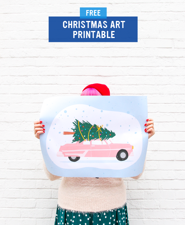 Free Christmas Art Printable