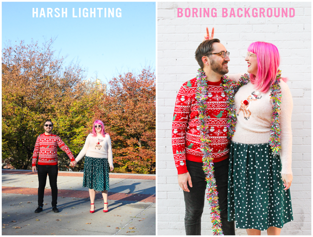 How to Take Your Own Christmas Card Photo