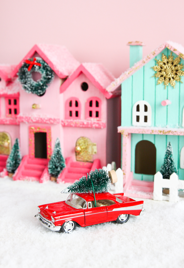 Pinned It, Made It, Loved It: DIY Christmas Village