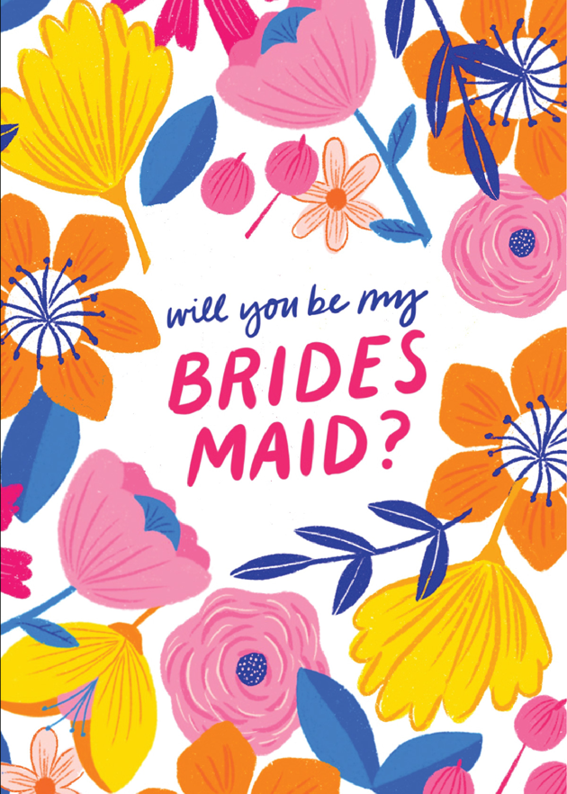 DIY Bridesmaid Card Printable (+ Maid of Honor!)