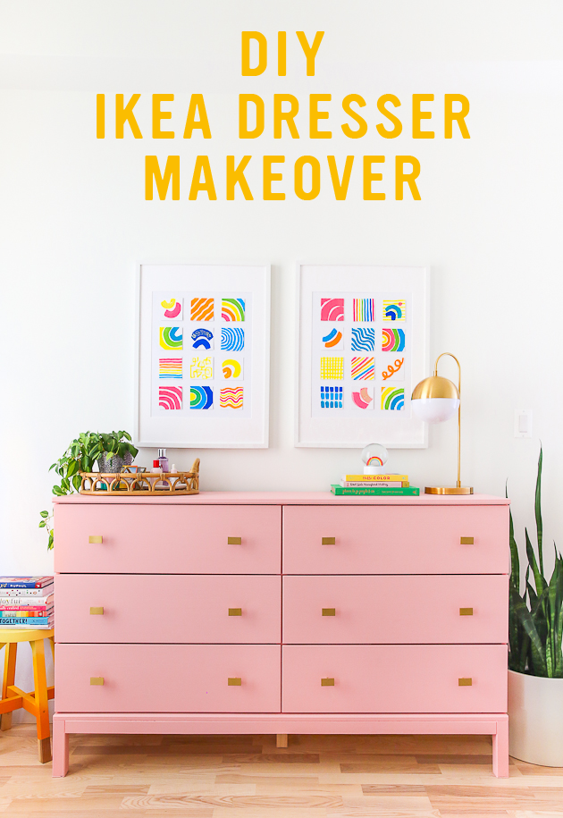 Diy Ikea Dresser Makeover The Crafted, How To Put Drawers In Ikea Dresser