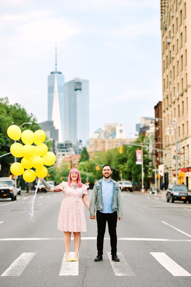 Our Engagement Shoot + Tips for Taking Photos in NYC